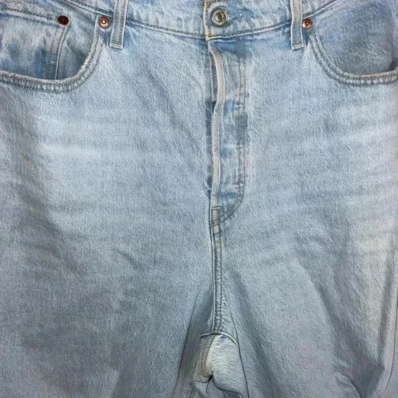 LEVIS RIBCAGE STRAIGHT ANKLE WOMEN'S JEANS SIZE 16W - Picture 2 of 16
